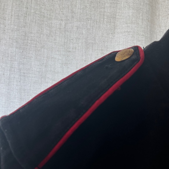 Vintage Ralph Lauren Black Blazer with Gold Buttons - Picture 4 of 8